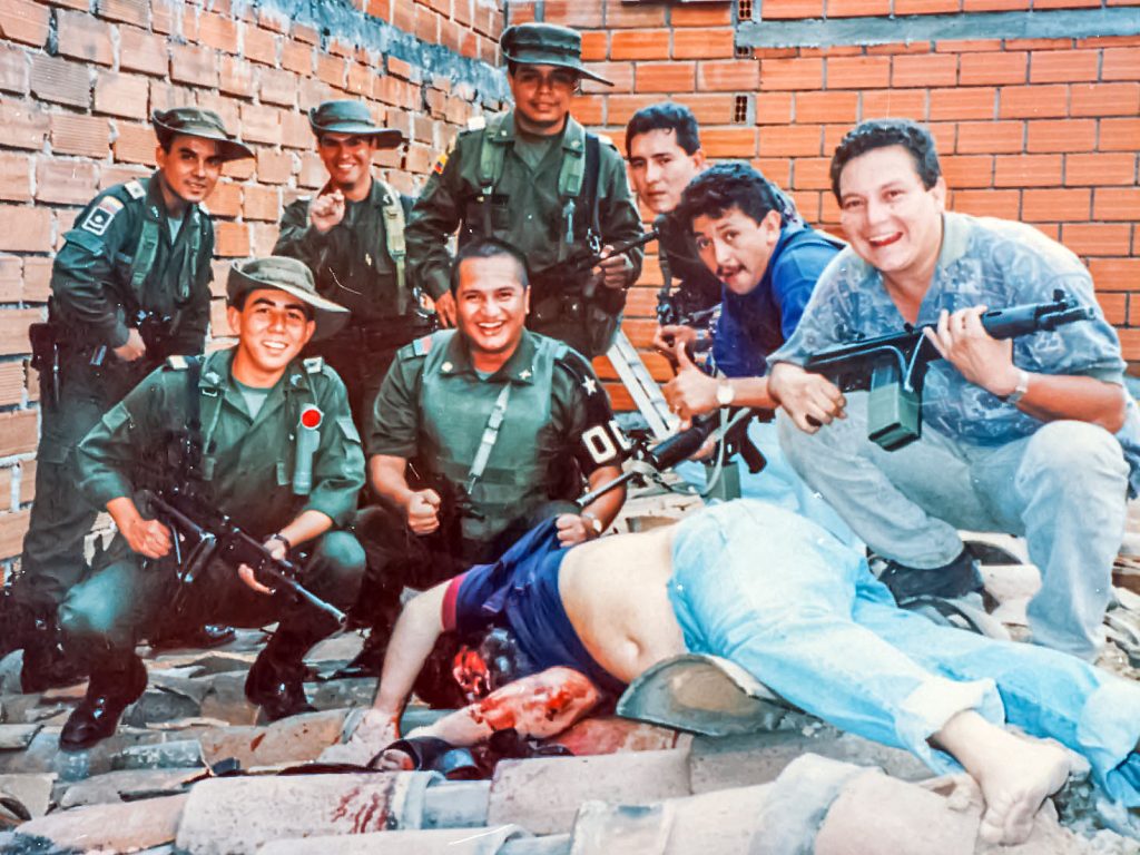 pablo escobar foto historica 1993 retrato